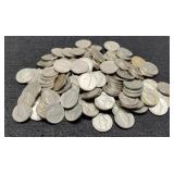Lot w/ 146 Estate Nickels Pre 1965