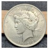 1923 Peace Dollar XF