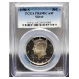 2000-S Slab Silver K. Proof Half Dollar