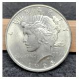1925 Peace Dollar Unc.