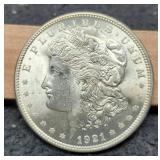 1921 Morgan Dollar MS63