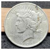 1922 Peace Dollar XF