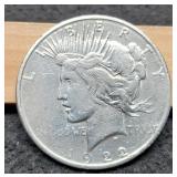 1922-S Peace Dollar VF