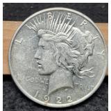 1922-D Peace Dollar XF