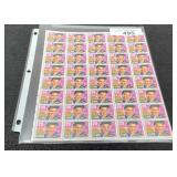 Full Sheet Of 40 Elvis 29 Cent