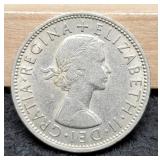 1962 Great Britain 2 Shillings