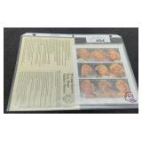 Set Of 9 Different Marilyn Monroe Stamps &