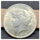 1925 Peace Dollar Unc.