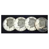 (4) 2010-S K. Proof Half Dollars