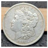1891 Morgan Dollar XF