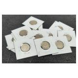 (15) Different V  Nickels 1899-1912-D