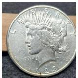 1923-S Peace Dollar XF