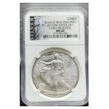2013-(W) Slab Silver Eagle NGC MS69 w/