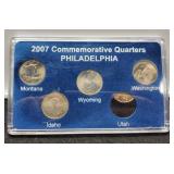 2007-P 5 Quarter Unc. Set