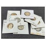 (8) Proof Nickels: