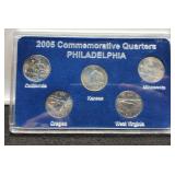 2005-P 5 Quarter Unc. Set