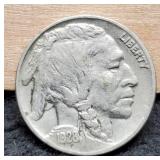 1928 Buffalo Nickel XF Almost Full Horn