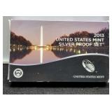 2013 14 Coin Silver Proof Set, Higher Book Value