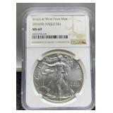 2016-(W) Slab Silver Eagle NGC MS69