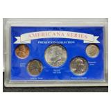 1964 5 Coin Year Set Unc.