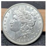 1900 Morgan Dollar Unc.