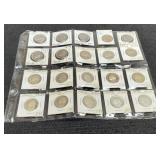 (20) Proof Nickels 1961-1993