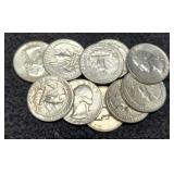 (10) Silver W. Quarters