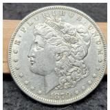 1879 Morgan Dollar XF+