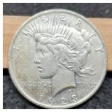 1923 Peace Dollar XF