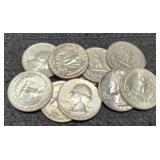 (10) Silver W. Quarters