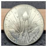 1988 Marshall Islands $5 Space Shuttle