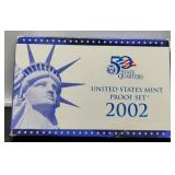 2002 10 Coin Proof Set