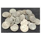 (25) S.B. Anthony Dollars