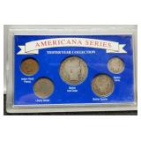 5 Coin "Yesteryear Collection" inc/