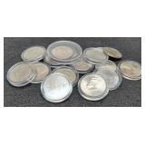 (15) K. Half Dollars 1971 Up Most BU In Capsules