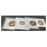 (4) Proof Coins: