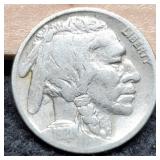 1921 Buffalo Nickel, Nice Full Date