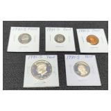 1981-S 5 Coin Proof Set