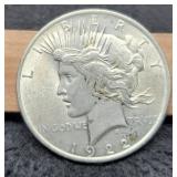 1922 Peace Dollar AU