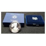 2011-W Proof Silver Eagle w/ Case & COA
