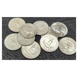 (10) Silver W. Quarters