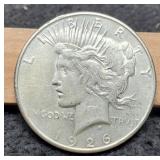 1926-S Peace Dollar XF