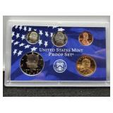 2000 5 Coin Proof Set