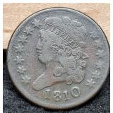 1810 Half Cent Nice