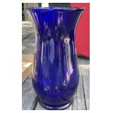 Cobalt 14" Vase