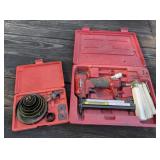 Hole Saws and Air Nailer