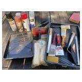 Spray Paint and Painting Supplies