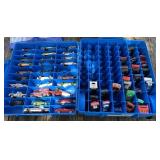 Hot Wheels Car Case and Cars