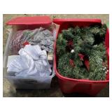 2 - Totes of Christmas Decoration