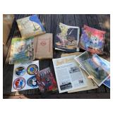 Yearbooks, Bob Ross Art Folio and More